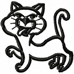 Cats Embroidery Design 9 Cats Embroidery Design 9
